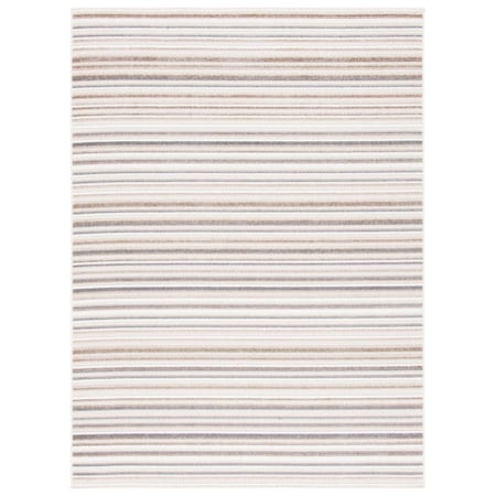 Safavieh 4 ft.-5 in. x 6 ft.-5 in. Cabana Bohemian Rectangle Area Rug Ivory & Grey CBN323B-4
